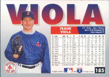 Frank Viola  baseball card collectible - Main Image 2