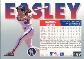 Damion Easley  baseball card collectible - Main Image 2