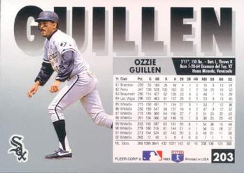 Ozzie Guillen  baseball card collectible - Main Image 2