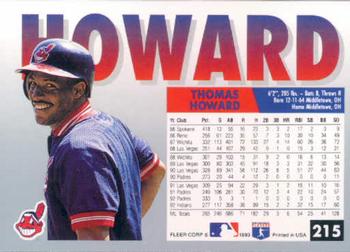 Thomas Howard  baseball card collectible - Main Image 2