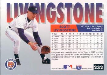 Scott Livingstone  baseball card collectible - Main Image 2