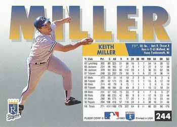 Keith Miller  baseball card collectible - Main Image 2