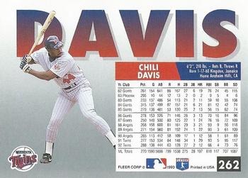 Chili Davis  baseball card collectible - Main Image 2