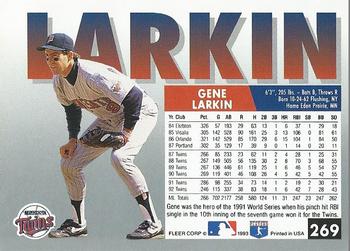 Gene Larkin  baseball card collectible - Main Image 2