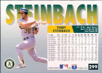 Terry Steinbach  baseball card collectible - Main Image 2