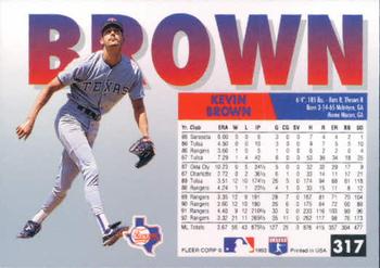 Kevin Brown  baseball card collectible - Main Image 2