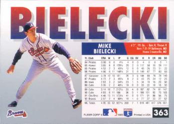 Mike Bielecki  baseball card collectible - Main Image 2