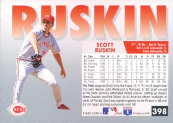 Scott Ruskin  baseball card collectible - Main Image 2