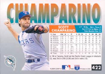 Scott Chiamparino  baseball card collectible - Main Image 2