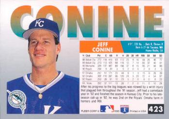 Jeff Conine  baseball card collectible - Main Image 2