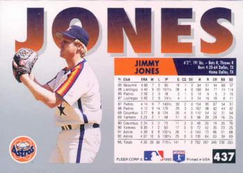 Jimmy Jones  baseball card collectible - Main Image 2