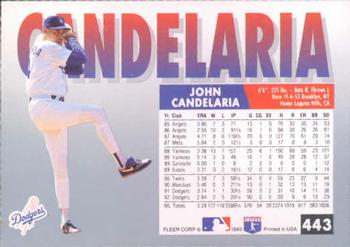 John Candelaria  baseball card collectible - Main Image 2