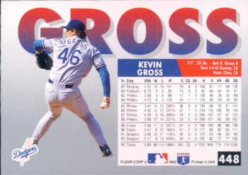 Kevin Gross  baseball card collectible - Main Image 2
