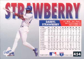 Darryl Strawberry  baseball card collectible - Main Image 2