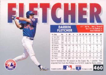 Darrin Fletcher  baseball card collectible - Main Image 2