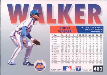 Chico Walker  baseball card collectible - Main Image 2