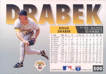 Doug Drabek  baseball card collectible - Main Image 2