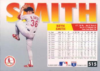 Bryn Smith  baseball card collectible - Main Image 2