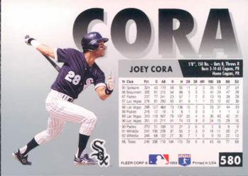 Joey Cora  baseball card collectible - Main Image 2