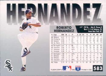 Roberto Hernandez  baseball card collectible - Main Image 2