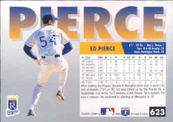 Ed Pierce  baseball card collectible - Main Image 2