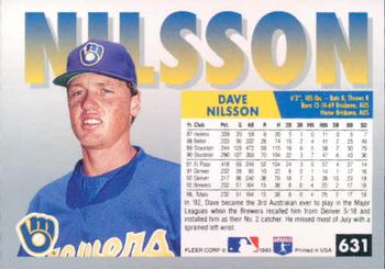 Dave Nilsson  baseball card collectible - Main Image 2