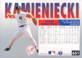 Scott Kamieniecki  baseball card collectible - Main Image 2