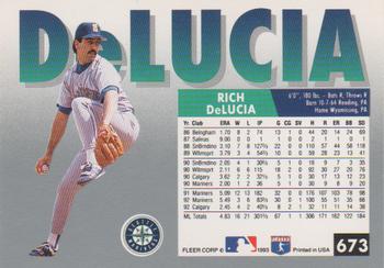 Rich DeLucia  baseball card collectible - Main Image 2