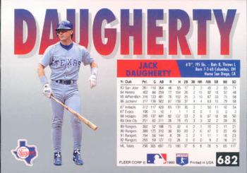 Jack Daugherty  baseball card collectible - Main Image 2