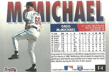 Greg McMichael  baseball card collectible - Main Image 2