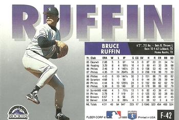 Bruce Ruffin  baseball card collectible - Main Image 2