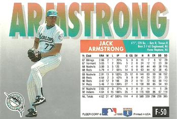 Jack Armstrong  baseball card collectible - Main Image 2