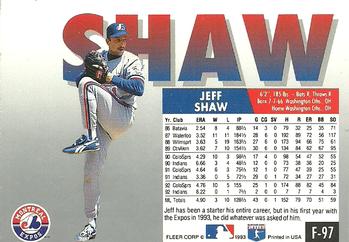 Jeff Shaw  baseball card collectible - Main Image 2