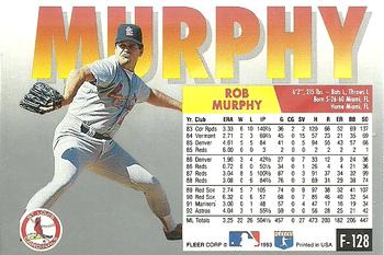 Rob Murphy  baseball card collectible - Main Image 2