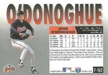 John O’Donoghue  baseball card collectible - Main Image 2