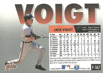 Jack Voigt  baseball card collectible - Main Image 2