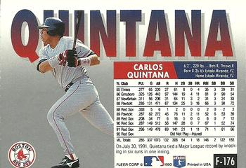 Carlos Quintana  baseball card collectible - Main Image 2