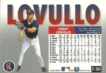 Torey Lovullo  baseball card collectible - Main Image 2