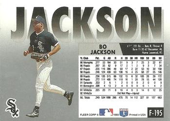 Bo Jackson  baseball card collectible - Main Image 2