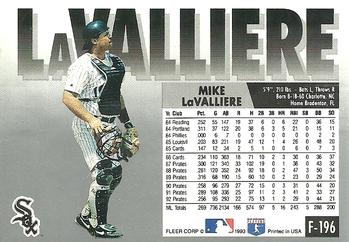 Mike LaValliere  baseball card collectible - Main Image 2