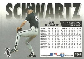 Jeff Schwarz  baseball card collectible - Main Image 2