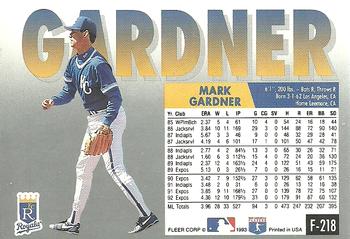 Mark Gardner  baseball card collectible - Main Image 2