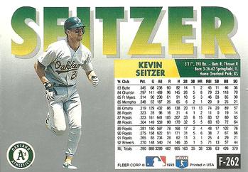 Kevin Seitzer  baseball card collectible - Main Image 2