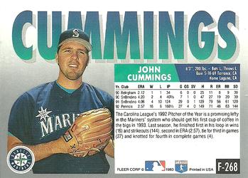 John Cummings  baseball card collectible - Main Image 2