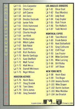Checklist: F1-F104  baseball card collectible - Main Image 2
