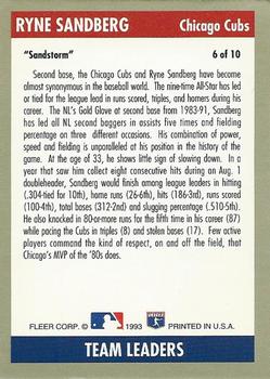 Ryne Sandberg  baseball card collectible - Main Image 2