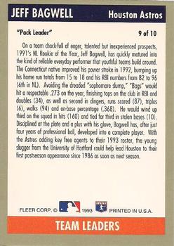 Jeff Bagwell  baseball card collectible - Main Image 2