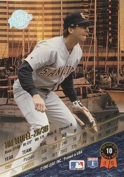 Tim Teufel  baseball card collectible - Main Image 2