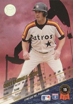 Casey Candaele  baseball card collectible - Main Image 2