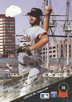 Gregg Olson  baseball card collectible - Main Image 2